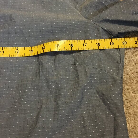 Tom Tailor Grey and White Dot Texture Cotton Button Down Dress Shirt - Picture 10 of 14